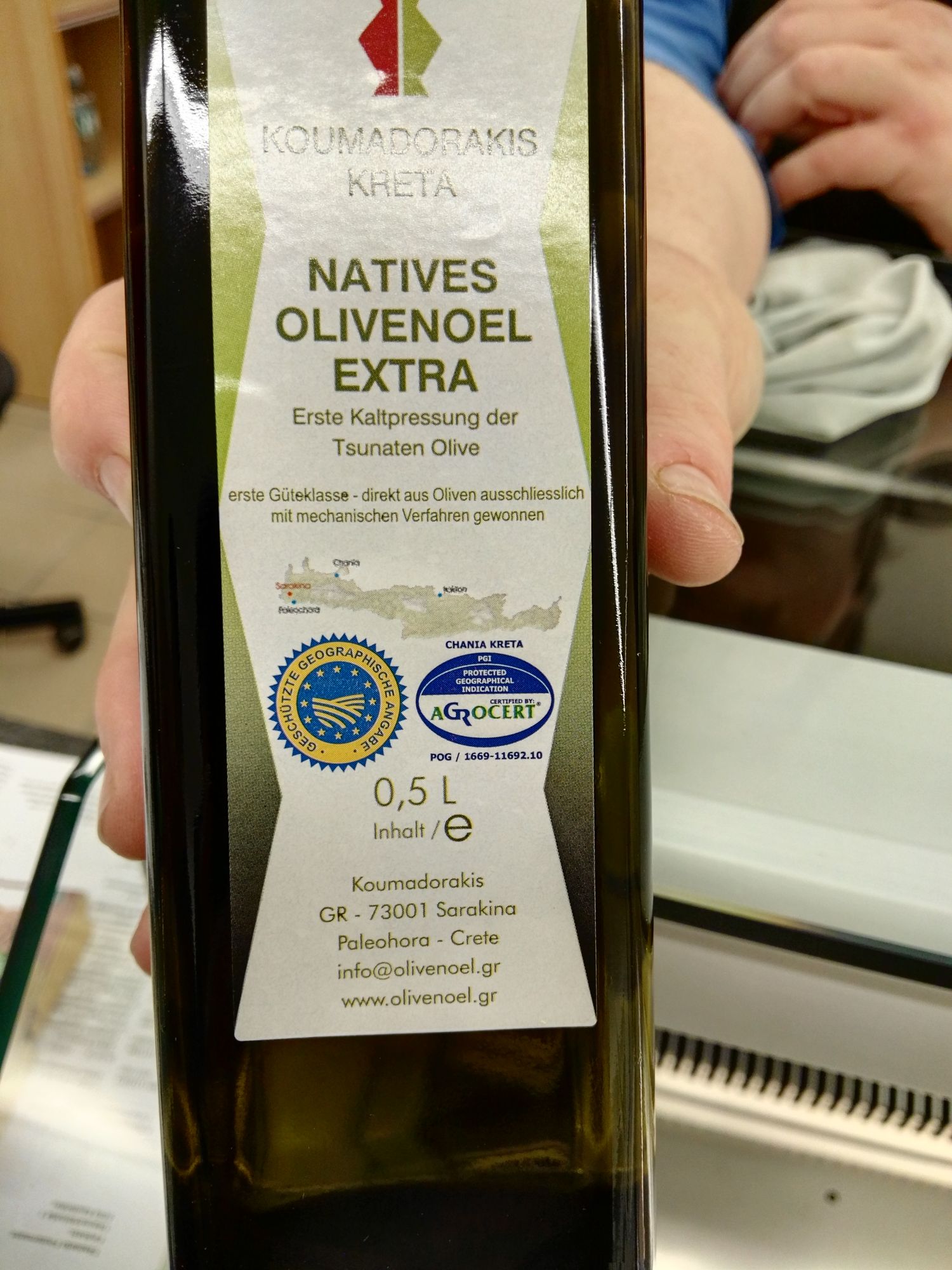Kretisches Olivenöl